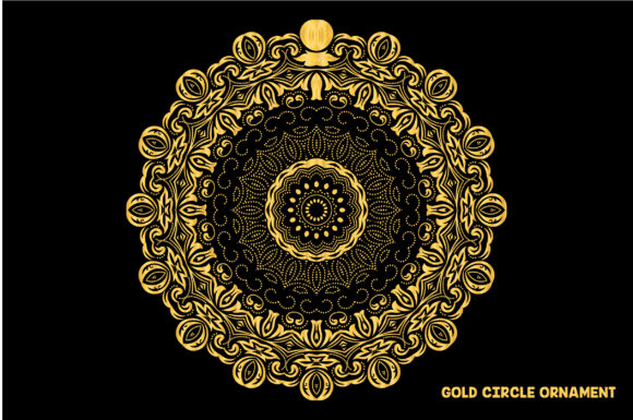 Circle Ornaments and Mandala Colors: A Design Language for Intentional Creativity
