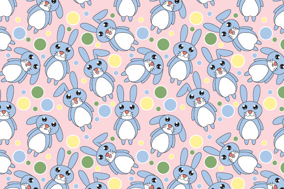 Cute Rabbit Seamless Pattern: A Practical Design Resource for Crafters, Printers, and Digital Creators