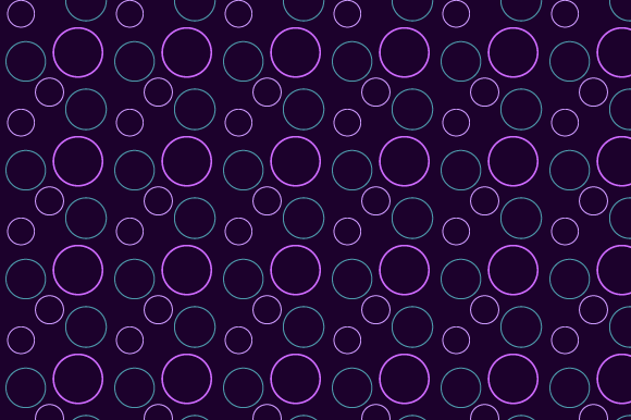 Elevating Design with Simple Bubble Patterns