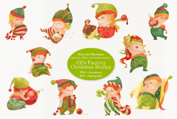 Elf's Factory Christmas Stories: Spreading Christmas Cheer