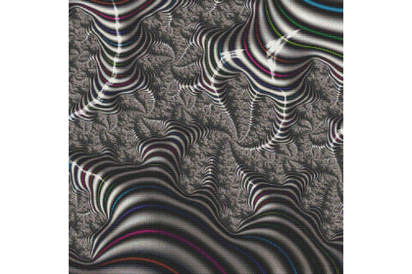 Grey Fractal Cross Stitch: Pattern & Purpose