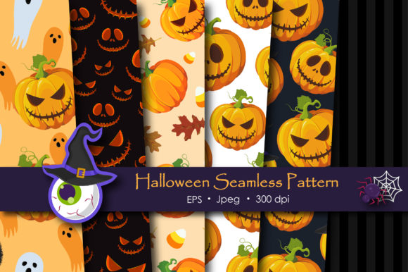 Halloween Pumpkins Pattern