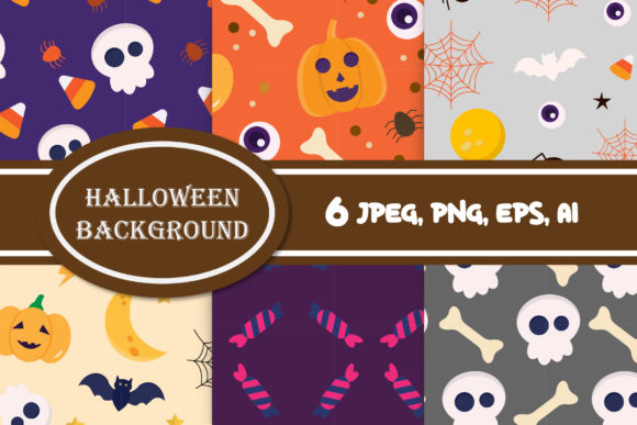 Halloween Seamless. Autumn Season.