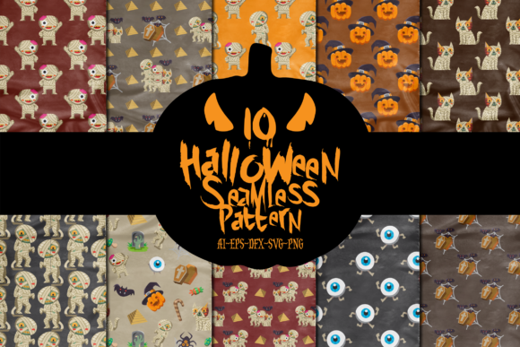 Halloween Seamless Pattern for Your Party