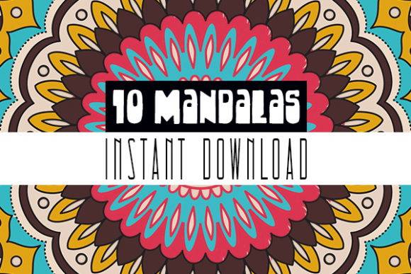 Mandala Coloring Book for Kid Adult V9