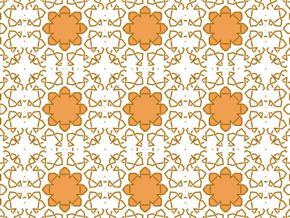 Multicolor Monogram Pattern