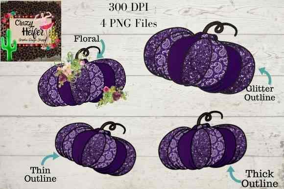 Purple Leopard Glitter Rustic Pumpkin: A Whimsical Fusion of Trend, Craft, and Seasonal Expression