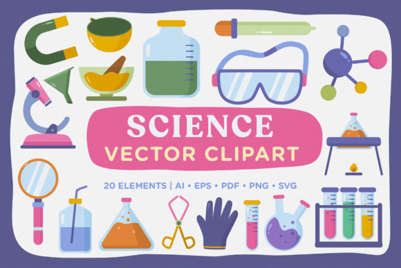 Science School Vector Clipart Pack: A Practical Evaluation for Educators and Designers
