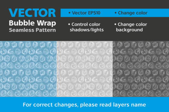 Seamless Pattern Bubble Wrap