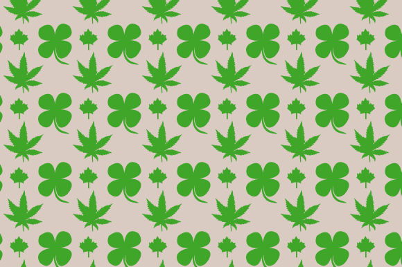 Simple Cannabis Leaf Pattern Design: A Timeless Symbol with Modern Creative Power