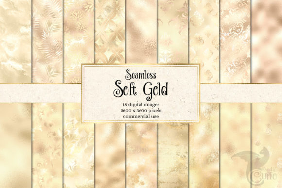 Soft Gold Digital Paper: Creative Ideas and Uses