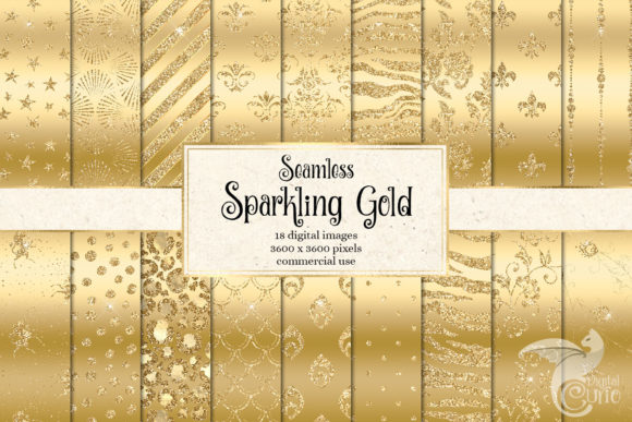 Sparkling Gold Digital Paper: How a Single Design Asset Reflects the Future of Visual Communication