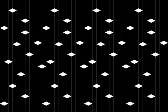 Stripes and Rhombus Pattern