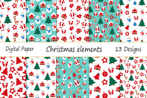 The Creative Power of a Seamless Pattern New Year Christmas Design