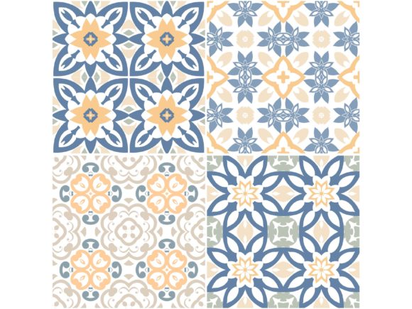 Vintage Tile Retro in Modern Design