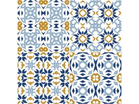 Vintage Tile Retro Wall: Nostalgia with Edge