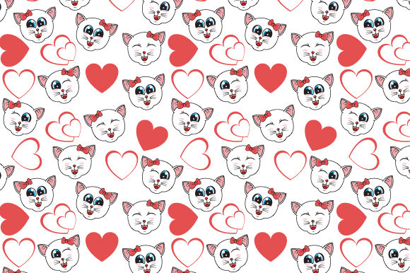 White Cat Seamless Pattern: A Quietly Versatile Design Choice for Real Projects
